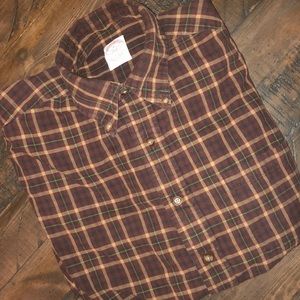 Brroks brothers Mens small plaid button down